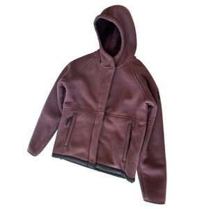 Outdoor Research fleece hoodie size Small womens cozy athleisure maroon basics